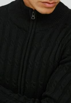 Indicode Jeans PAULOMO - Strickjacke - Black -INDICODE JEANS Kleidung 020bfe07435a440f9086e4ed4de67ff5