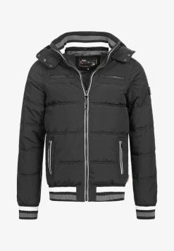 Indicode Jeans MARLON - Übergangsjacke - Black -INDICODE JEANS Kleidung 060b0a777cd14c3fabc47b9309abdfbd