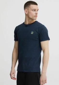 Indicode Jeans GABRIX - T-Shirt Print - Navy