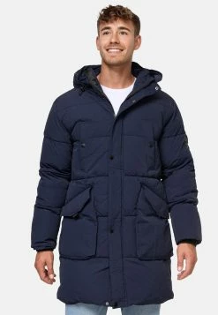 Indicode Jeans DEXTER - Wintermantel - Navy