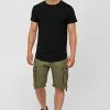 Indicode Jeans 3 PACK - T-Shirt Basic - Black -INDICODE JEANS Kleidung 0a8c950814c6433b89ded6d0bb37575d