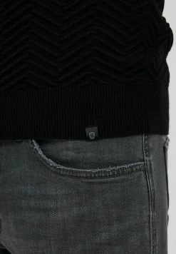 Indicode Jeans IDBANJAMON - Strickpullover - Black -INDICODE JEANS Kleidung 1338158676a449d090ea8bea7dbc3022