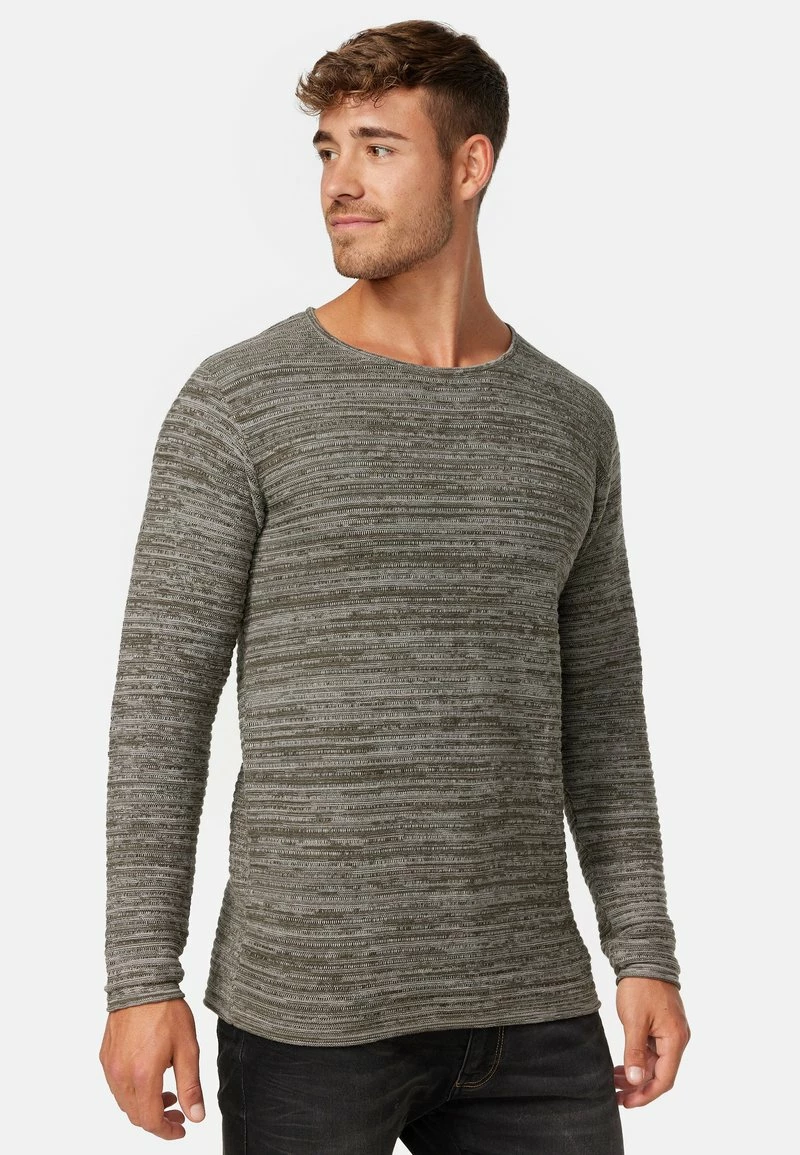 Indicode Jeans Strickpullover - Army 6 Indicode Jeans Strickpullover - Army – Bild 4