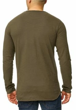 Indicode Jeans LONGSLEEVE WILLBUR - Langarmshirt - Dark Green -INDICODE JEANS Kleidung 178ab50b1b1c44c3b994d79099853dbb