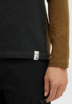 Indicode Jeans IDMATHEO - Langarmshirt - Rubber -INDICODE JEANS Kleidung 2193887681e04320a93dc285872b7763