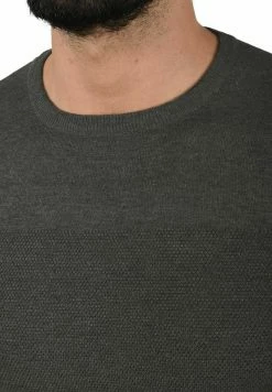 Indicode Jeans IDERNESTO - Strickpullover - Charcoal Mix 11 Indicode Jeans IDERNESTO - Strickpullover - Charcoal Mix -INDICODE JEANS Kleidung 23d429cdb4fd4ba28250b0853b226e57