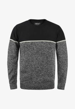 Indicode Jeans IDLYNN - Strickpullover - Black -INDICODE JEANS Kleidung 2672efb9e42746aab128f693b2b030cd