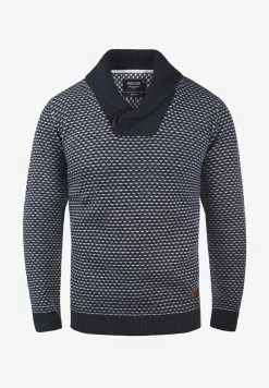 Indicode Jeans IDCOPENT - Strickpullover - Navy 11 Indicode Jeans IDCOPENT - Strickpullover - Navy -INDICODE JEANS Kleidung 2676d60744d745369f06773e06a60a31