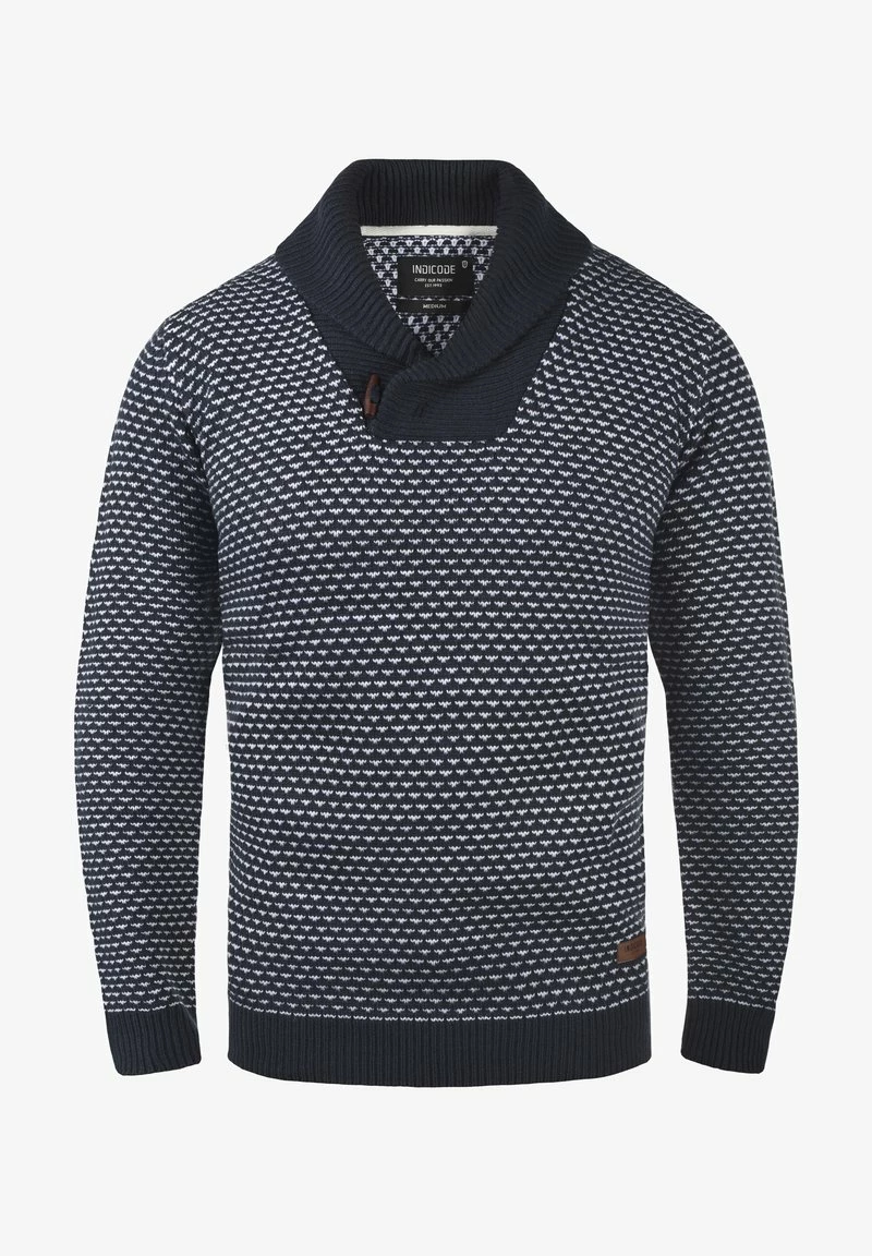 Indicode Jeans IDCOPENT - Strickpullover - Navy 6 Indicode Jeans IDCOPENT - Strickpullover - Navy – Bild 4