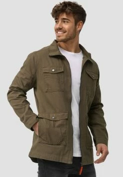 Indicode Jeans SIMEON - Outdoorjacke - Army 12 Indicode Jeans SIMEON - Outdoorjacke - Army -INDICODE JEANS Kleidung 26ac1543b32a45c6b1a03673ad6cf1f8