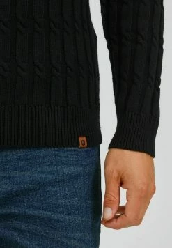 Indicode Jeans PAULOMO - Strickjacke - Black -INDICODE JEANS Kleidung 2b07ea503e12413e9242855e0a0d3078