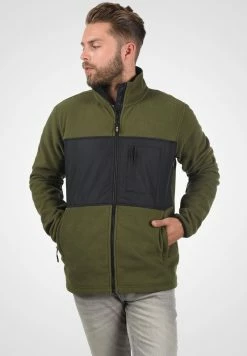 Indicode Jeans IDBIRCH - Fleecejacke - Army