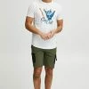 Indicode Jeans IDDANIEL - T-Shirt Print - Off White -INDICODE JEANS Kleidung 2eaf11d1cf8d4cee9fcdce6cd23a4f14