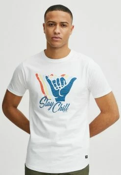 Indicode Jeans IDDANIEL - T-Shirt Print - Off White -INDICODE JEANS Kleidung 32f50cfca45742689b615270d5b1b4cb