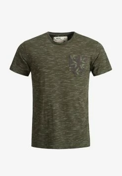 Indicode Jeans BLAINE - T-Shirt Print - Grün -INDICODE JEANS Kleidung 39e05c6ff2324acfa22cc87c7b6fa40f