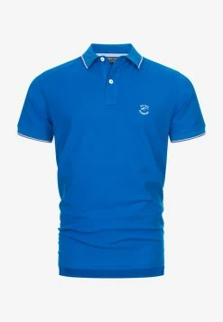 Indicode Jeans WALLO - Poloshirt - Skydiver -INDICODE JEANS Kleidung 3e76822088b1423c8e11e4323b41953e
