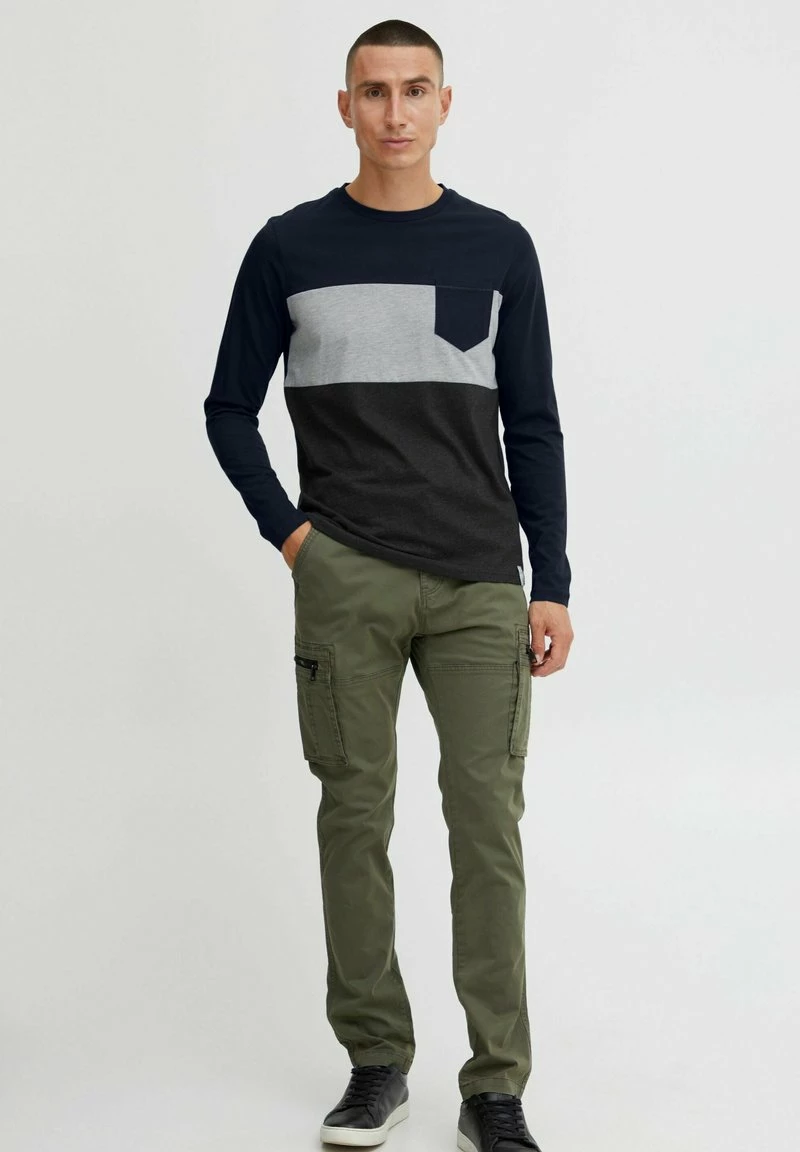 Indicode Jeans IDMATHEO - Langarmshirt - Navy 4 Indicode Jeans IDMATHEO - Langarmshirt - Navy – Bild 2