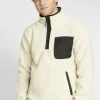 Indicode Jeans IDTROUT - Fleecejacke - White Asparagus