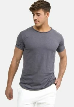 Indicode Jeans WILBUR - T-Shirt Print - Grau -INDICODE JEANS Kleidung 40835289556c470c8683cb1df276a2c0 1