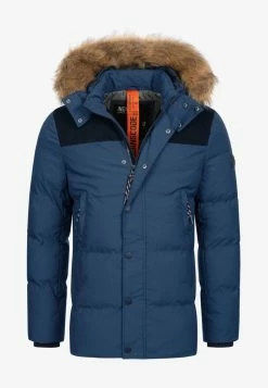 Indicode Jeans HEXYL - Wintermantel - Navy 12 Indicode Jeans HEXYL - Wintermantel - Navy -INDICODE JEANS Kleidung 4357ccf6726044bda9e12c5bfb92dbf7