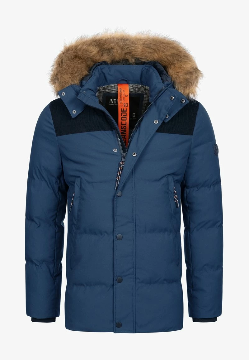 Indicode Jeans HEXYL - Wintermantel - Navy 7 Indicode Jeans HEXYL - Wintermantel - Navy – Bild 5