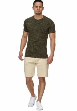 Indicode Jeans BLAINE - T-Shirt Print - Grün -INDICODE JEANS Kleidung 44d01420a919444aa834f84f32316a46