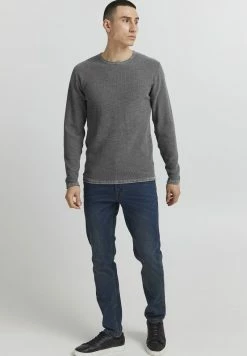Indicode Jeans IDKARPO - Strickpullover - Pewter -INDICODE JEANS Kleidung 4797e9d675b74f18a42d5946bcad8c1d
