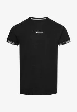Indicode Jeans LUTZY - T-Shirt Print - Black -INDICODE JEANS Kleidung 4cef83fcc86e4a23830a5aac75f92d9d