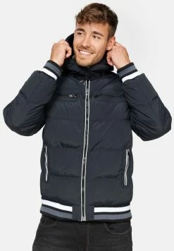 Indicode Jeans MARLON - Übergangsjacke - Black -INDICODE JEANS Kleidung 5139c827f8364548a5f12dd7d510550b