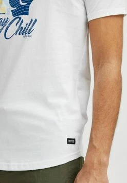 Indicode Jeans IDDANIEL - T-Shirt Print - Off White -INDICODE JEANS Kleidung 5241c7f0ba924c51b53a60f4f218f6e5