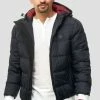 Indicode Jeans REGULAR FIT - Winterjacke - Black