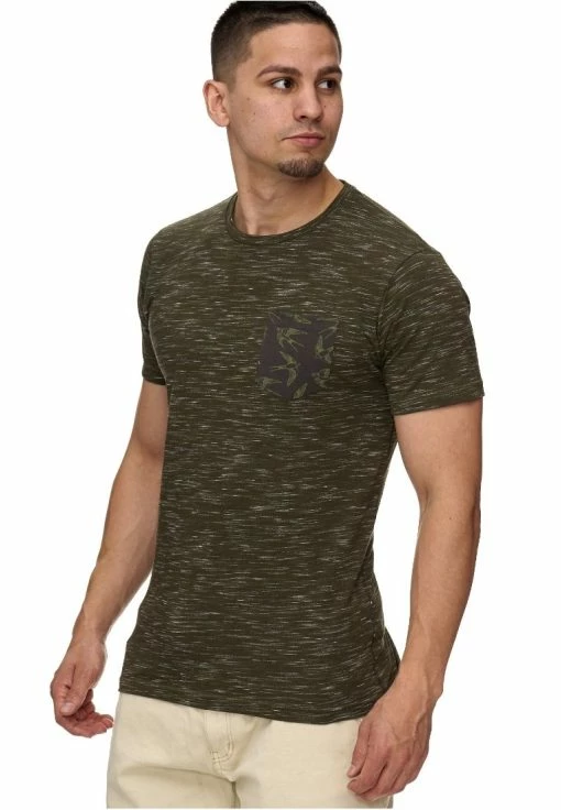 Indicode Jeans BLAINE - T-Shirt Print - Grün 2 Indicode Jeans BLAINE - T-Shirt Print - Grün -INDICODE JEANS Kleidung 564155d4653841fa8dd3d6e787a79a07