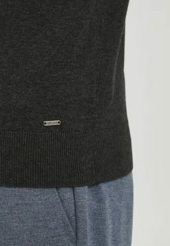 Indicode Jeans IDBADAR - Strickpullover - Charcoal Mix -INDICODE JEANS Kleidung 575ca83e0e5e4e6a955b706cbd163212