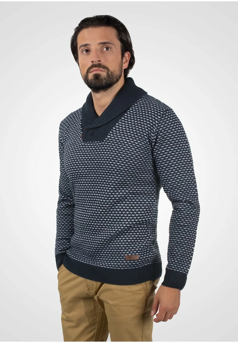 Indicode Jeans IDCOPENT - Strickpullover - Navy 3 Indicode Jeans IDCOPENT - Strickpullover - Navy