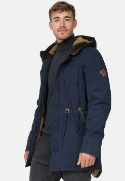 Indicode Jeans Wintermantel - Navy -INDICODE JEANS Kleidung 593069a1a2264ce3b507dc87af831319