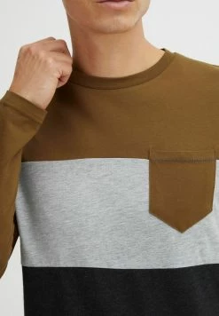 Indicode Jeans IDMATHEO - Langarmshirt - Rubber -INDICODE JEANS Kleidung 604fbba8b316419191f39daab629cbf2