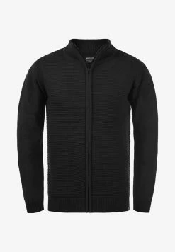 Indicode Jeans RICKERT - Strickjacke - Black -INDICODE JEANS Kleidung 60b1f27bd00f435fb7c8f3307ea65e2f