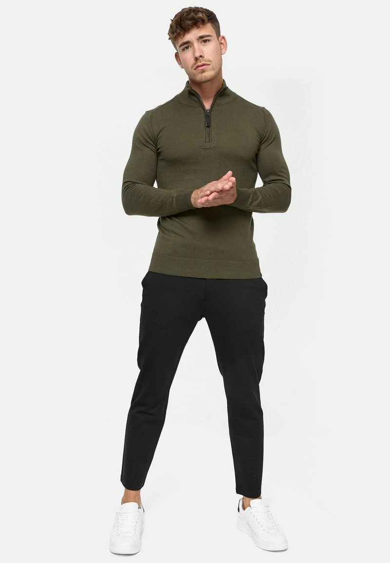 Indicode Jeans GORE - Strickpullover - Army 4 Indicode Jeans GORE - Strickpullover - Army – Bild 2