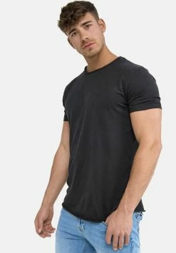 Indicode Jeans WILBUR - T-Shirt Print - Anthrazit -INDICODE JEANS Kleidung 657195ce73044ff2a353919a3f87cd63