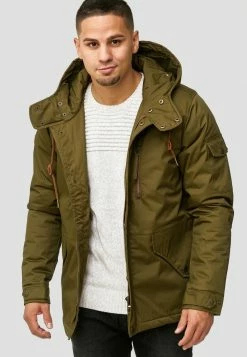 Indicode Jeans ELMHURTS - Übergangsjacke - Dark Olive