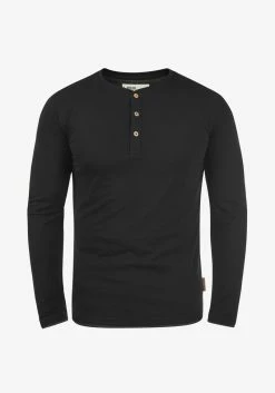 Indicode Jeans IDGIFFORD - Langarmshirt - Black -INDICODE JEANS Kleidung 6a29708efb3b416cbcae3636d4920373