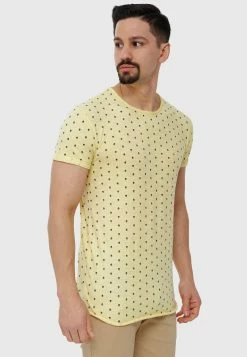 Indicode Jeans T-Shirt Print - Pale Banana 12 Indicode Jeans T-Shirt Print - Pale Banana -INDICODE JEANS Kleidung 700facc008bf491b91e1d885daa10f4f