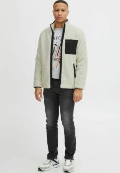 Indicode Jeans IDTRODIE - Fleecejacke - White Asparagus -INDICODE JEANS Kleidung 735867829b954a25af9bf29182c9e3af