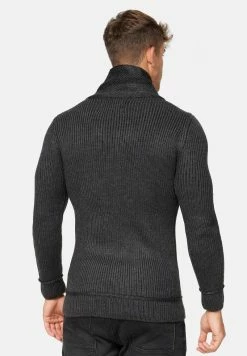 Indicode Jeans DANE - Strickpullover - Raven -INDICODE JEANS Kleidung 73c5ffe2c48745cda46583867526e4fa
