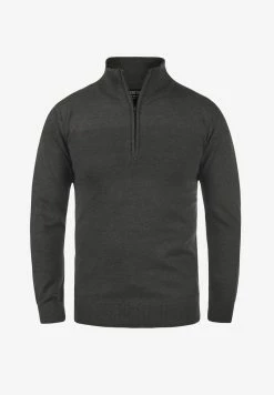 Indicode Jeans IDERNO - Strickpullover - Charcoal Mix -INDICODE JEANS Kleidung 73f5a600bf944fb2a5ba840328b9556f