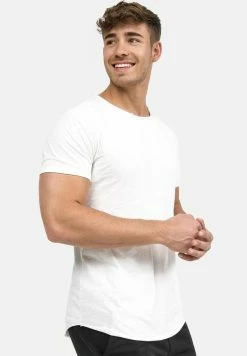 Indicode Jeans WILBUR - T-Shirt Print - Weiß 12 Indicode Jeans WILBUR - T-Shirt Print - Weiß -INDICODE JEANS Kleidung 7b67b1c26b50430583c110cd35398921