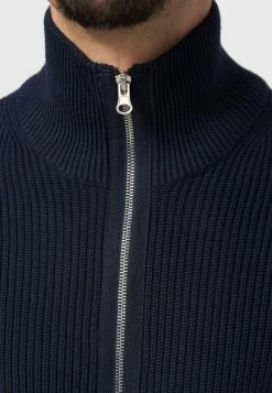 Indicode Jeans DODSON - Strickjacke - Navy -INDICODE JEANS Kleidung 7cd06d2699704a8882b1903aebd3d57a