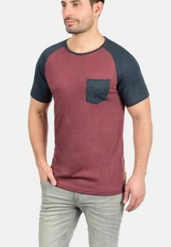 Indicode Jeans IDGRESHAM - T-Shirt Print - Dark Red -INDICODE JEANS Kleidung 7e6a697ce1d94d11a7a2957065f29013 1