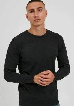 Indicode Jeans IDBADAN - Strickpullover - Charcoal Mix