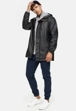 Indicode Jeans Parka - Black -INDICODE JEANS Kleidung 8d11d0974a85453d9029c1c966c17fe2